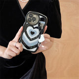 Litlookz Studio Y2k Chain and Heart iPhone Case, view 2