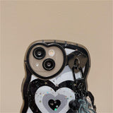 Litlookz Studio Y2k Chain and Heart iPhone Case, view 5