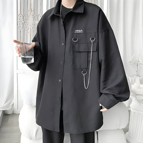 Litlookz Studio Y2K Chain Shirt