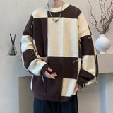 Litlookz Studio Y2K Checkered Knit Sweater, view 2