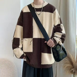 Litlookz Studio Y2K Checkered Knit Sweater, view 4