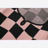 Litlookz Studio Y2K Checkered Square Neck Top, view 5