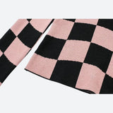 Litlookz Studio Y2K Checkered Square Neck Top, view 6