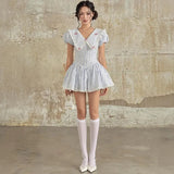 Litlookz Studio Y2K Chelsea Collar Mini Dress, view 4