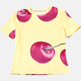 Litlookz Studio Y2K Cherry Baby Tee, view 3