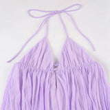 Litlookz Studio Y2K Chiffon Babydoll Mini Dress, view 5