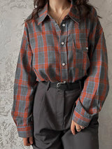Litlookz Studio Y2K Classic Plaid Shirt, view 3