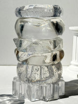 Litlookz Studio Y2K Clear Resin Bracelet, view 2