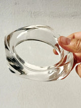 Litlookz Studio Y2K Clear Resin Bracelet, view 4
