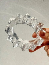 Litlookz Studio Y2K Clear Resin Bracelet, view 6