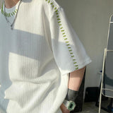 Litlookz Studio Y2K Contrast Stitch Tee, view 2