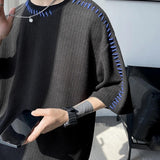 Litlookz Studio Y2K Contrast Stitch Tee, view 3