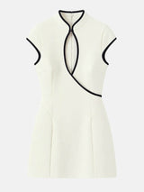 Litlookz Studio Y2K Contrast Trim Mini Dress, view 3