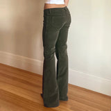 Litlookz Studio Y2K Corduroy Pants, view 2
