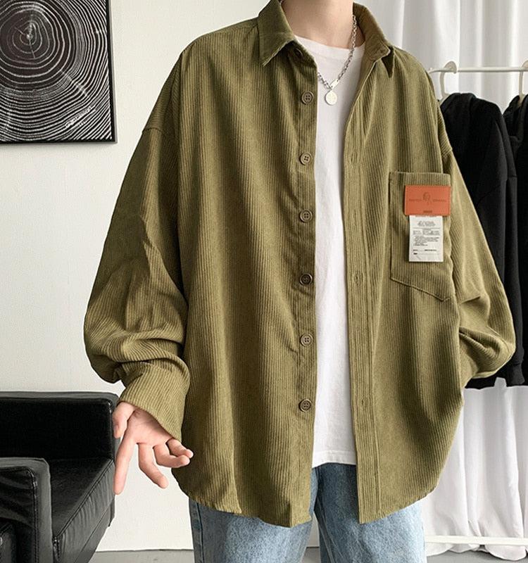 Litlookz Studio Y2K Corduroy Shirt