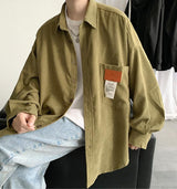 Litlookz Studio Y2K Corduroy Shirt, view 2