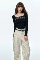 Litlookz Studio Y2K Corset Crop Top, view 4