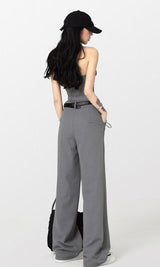 Litlookz Studio Y2K Corset Top & Wide Leg Pants Two Piece Set, view 2