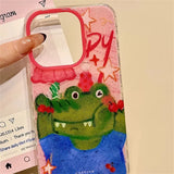 Litlookz Studio Y2K Crocodile Phone Case, view 2