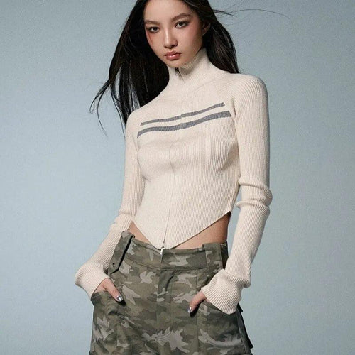 Litlookz Studio Y2K Cropped Cardigan