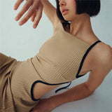 Litlookz Studio Y2K Cut Out Maxi Dress, view 2