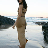 Litlookz Studio Y2K Cut Out Maxi Dress, view 4