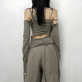 Litlookz Studio Y2K Cut-Out Top, view 4