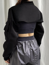 Litlookz Studio Y2K Cyber Bolero Jacket, view 4