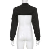 Litlookz Studio Y2K Cyber Bolero Jacket, view 6