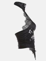 Litlookz Studio Y2K Cyber Lace Top, view 2