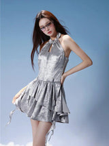 Litlookz Studio Y2K Cyber Mini Dress, view 5