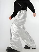 Litlookz Studio Y2K Cyber Parachute Pants, view 3