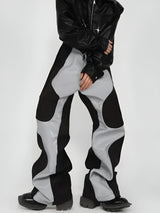 Litlookz Studio Y2K Cyber Patchwork Wide Leg Pants, view 4