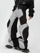 Litlookz Studio Y2K Cyber Patchwork Wide Leg Pants, view 6