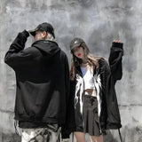 Litlookz Studio Y2K Cyber Zip-Up Hoodie, view 4
