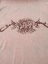 Litlookz Studio Y2K Cyberpunk Sigilism Sheer Top, view 4