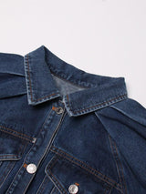 Litlookz Studio Y2K Denim Jacket & Skirt Two Piece Set, view 5