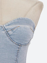Litlookz Studio Y2K Denim Top & Pants Two Piece Set, view 5