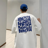 Litlookz Studio Y2K Distorted Text Graphic Tee, view 5