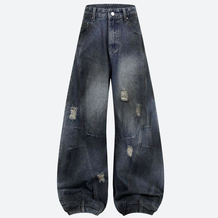 Litlookz Studio Y2K Distressed Baggy Jeans