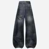Litlookz Studio Y2K Distressed Baggy Jeans, view 2