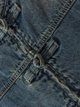 Litlookz Studio Y2K Distressed Denim Jacket, view 6