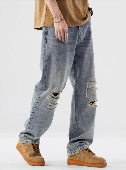 Litlookz Studio Y2K Distressed Jeans