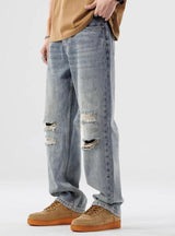 Litlookz Studio Y2K Distressed Jeans, view 3