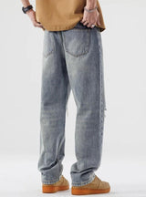 Litlookz Studio Y2K Distressed Jeans, view 4