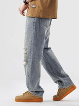 Litlookz Studio Y2K Distressed Jeans, view 6
