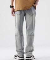 Litlookz Studio Y2K Distressed Knee Jeans, view 2