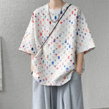 Litlookz Studio Y2K Distressed Linen Tee, view 2