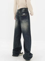 Litlookz Studio Y2K Distressed Pocket Wide Leg Jeans, view 4