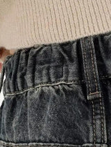 Litlookz Studio Y2K Distressed Pocket Wide Leg Jeans, view 6